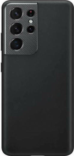 Back Cover Σιλικόνης Μαύρο (Galaxy S21 Ultra 5G)