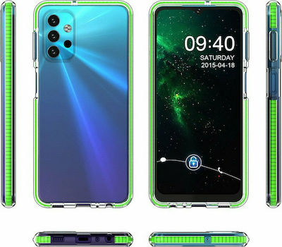 Hurtel Spring Silicone Back Cover Mint (Galaxy A32 5G)