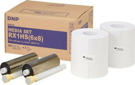 DNP DS-RX1HS Media Kit Photo Paper Gloss Roll (15x20) for Printers Zink 700 Sheets