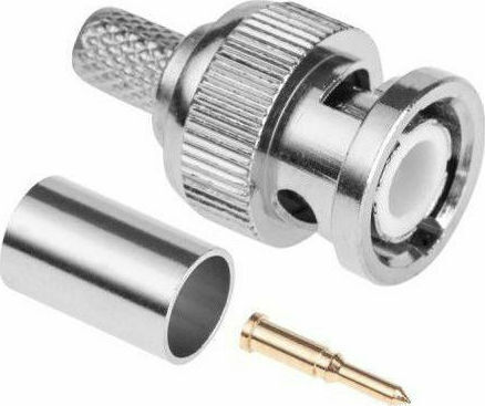 Scruffs & Tramps Stecker BNC männlich Silber
