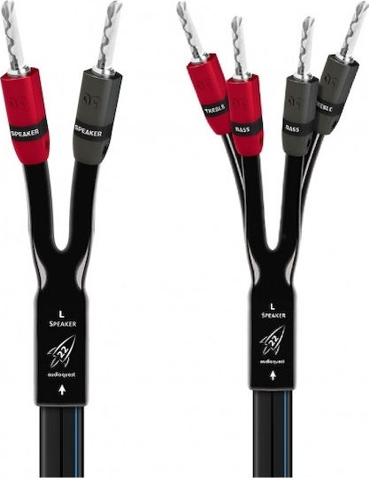 Audioquest Speaker Cable Spade - Spade 2m ()