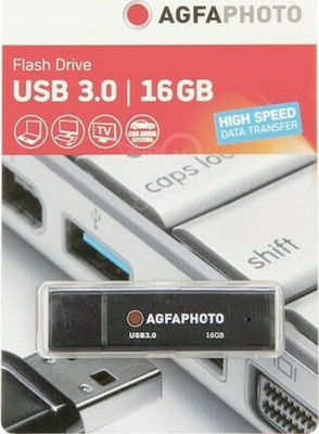 AgfaPhoto 16GB USB 3.0 Stick Black