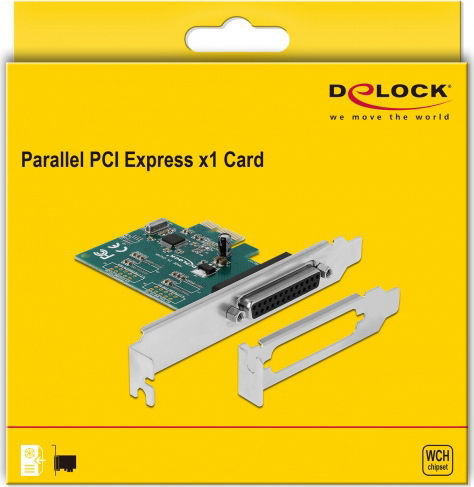 DeLock DeLock PCIe Erweiterungskarte mit 1 IEEE1284 Anschluss