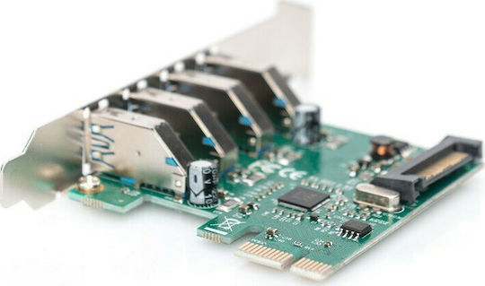Digitus Κάρτα PCIe σε 4 θύρες USB 3.0