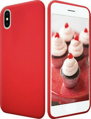 Senso SOFT TOUCH Silicone Back Cover Red (iPhone XS Max)