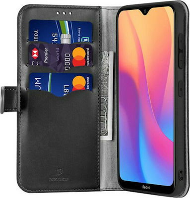 Dux Ducis Kado Brieftasche Synthetisches Leder Schwarz (Redmi 8A)