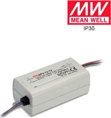 APV-12-12 LED Stromversorgung IP42 Leistung 12W mit Ausgangsspannung 12V Mean Well