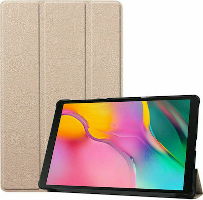 Tri-Fold Flip Cover Piele artificială / Silicon Aur (Galaxy Tab A 7.0 (2016))