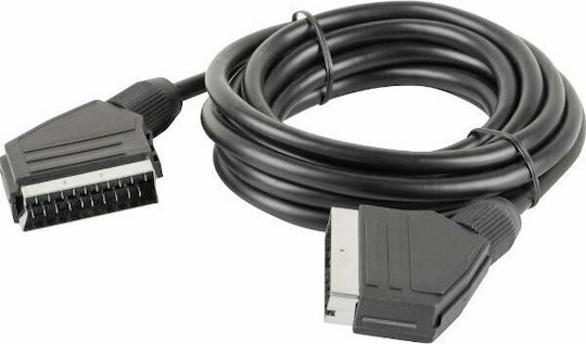 Cablexpert Cable Scart male - Scart male 1.8m Black CCV-518