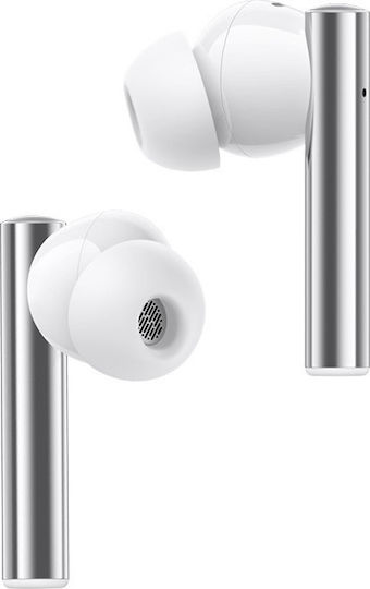 Realme Buds Air 2 Bluetooth Handsfree Ακουστικά με Θήκη Φόρτισης Λευκά