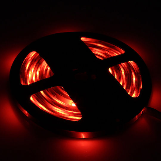 Waterproof LED Strip 12V RGB Light 5m Type SMD3528 with Power Supply & Remote Control