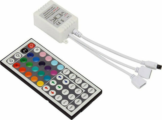 Metanor LED-Streifen 12V Kaltweiß Licht 5m Typ SMD3528 mit Netzteil