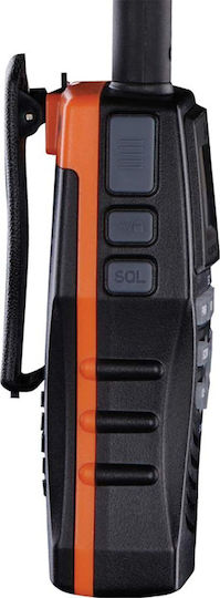 Cobra MR-HH150FL Безжичен Трансивър VHF Marine 3W с Монохромен Екран В Черен Цвят