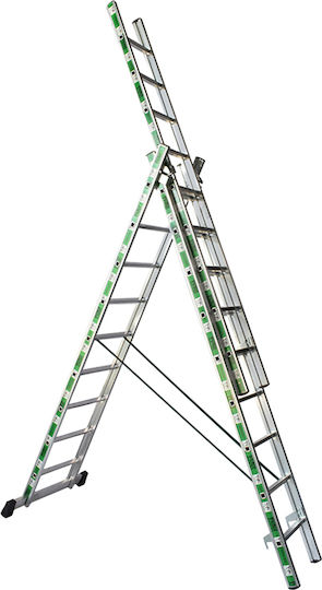 Pankoskal Aluminum Triple Staircase 3x10