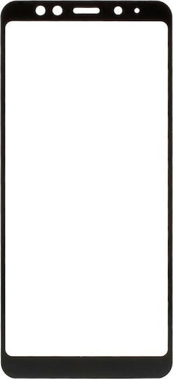 3D Full Face Tempered Glass Black (Galaxy A6 2018)