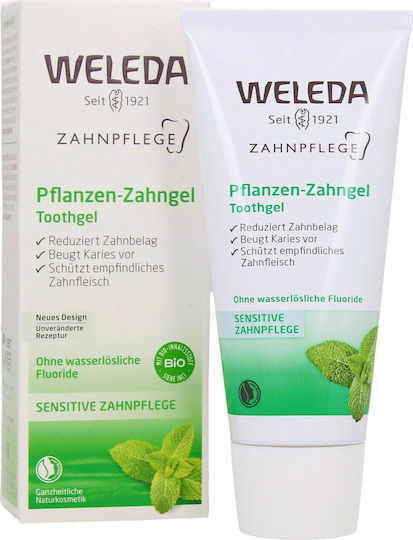 Weleda Gel Pflanzen Zahngel Οδοντόκρεμα κατά της Τερηδόνας 75ml