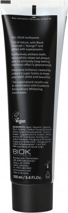 Ecodenta Black Whitening Οδοντόκρεμα με Ενεργό Άνθρακα για Λεύκανση 100ml