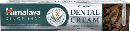 Himalaya Wellness Dental Cream Toothpaste Fluoride Free for Plaque & Cavities Clove oil 100gr