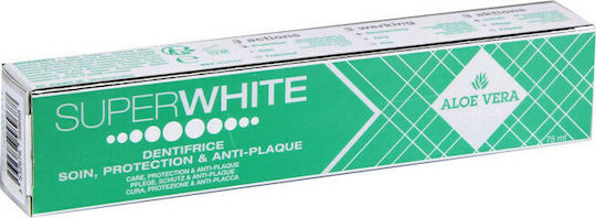 Superwhite Care Protection & Anti-Plaue Οδοντόκρεμα κατά της Πλάκας 75ml