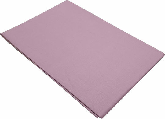 Le Blanc Cotton Line Σεντόνι Διπλό με Λάστιχο 150x200+20εκ. Λιλά