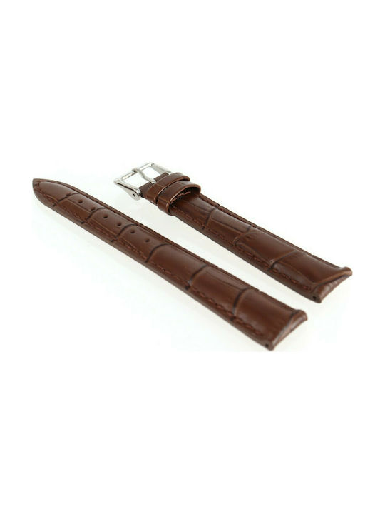 Leather Strap Brown 18mm