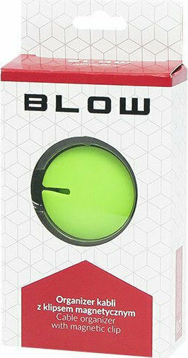 Blow Μαγνητικό Κλιπ Καλωδίων Πράσινο DM-42-119