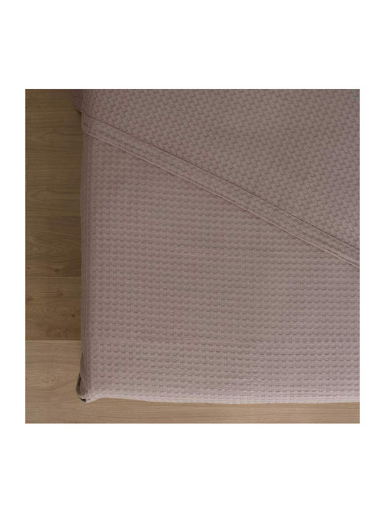 Borea Marcella Pique Blanket Single 160x250cm Spaggi