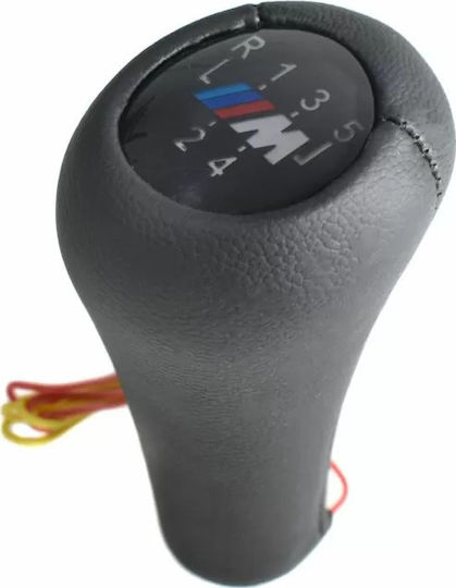 Πόμολο 5 Ταχυτήτων Φωτιζόμενο για BMW E30 / E36 / E46 / Σειρά 3 / Σειρά 5 Μαύρο