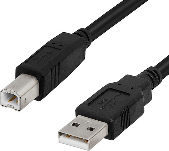 Bridge Cable USB 2.0 Kabel USB-A-Stecker - USB-B-Stecker Schwarz 1.5m 30632