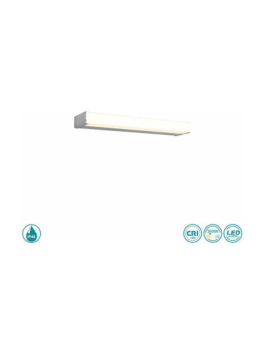 Trio Lighting Fabio Lamp Bathroom Silver 42cm Trio Lighting Fabio Lamp Bathroom Silver 42cm