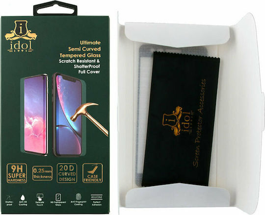 Idol 1991 Adeziv complet Full Face Tempered Glass (Huawei Y6 2019) 8260124