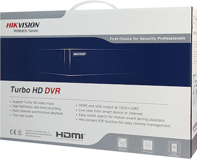 Hikvision HWD-6108MH-G3 Καταγραφικό HVR 8 Καναλιών με Ανάλυση Full HD