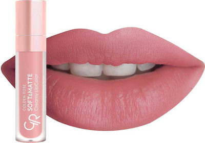 Golden Rose Soft & Matte Creamy Lang anhaltend Flüssig Lippenstift Matt