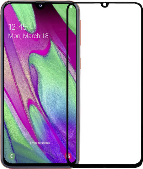 Пълно лепило Закалено стъкло за цялото лице (Galaxy A40)