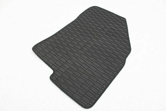 Set of Front and Rear Mats 4pcs for Hyundai Sonata 1999-2001 Black