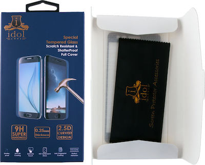 Idol 1991 3D Full Face Tempered Glass Black (Galaxy S7)