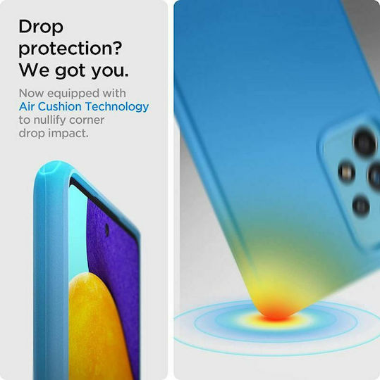 Spigen Thin Fit Silicone Back Cover Blue (Galaxy A52 / A52s)