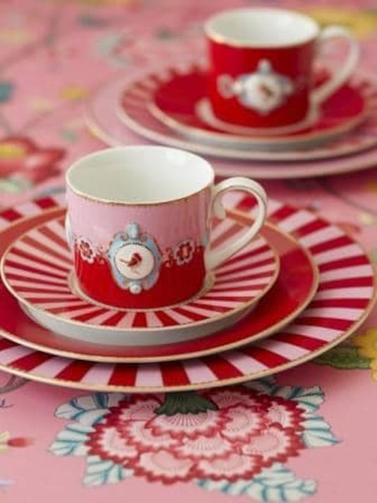 PiP Studio Love Birds Чаша Кафяв от Порцелан Red-Pink 200мл