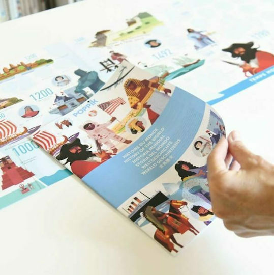 Poppik Aufkleber Discovery Timeline of World History für Kinder 8+ Jahre+ Jahre