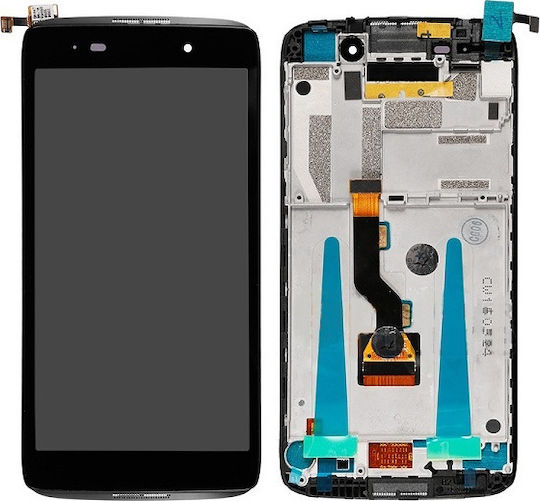 Alcatel Screen with Touch Mechanism for (Black)