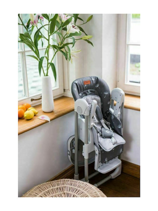 Momi Yumtis Klappbarer Baby Hochstuhl mit Höhenverstellbar Rosa