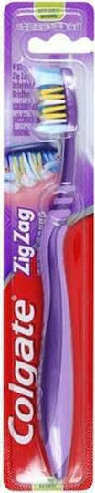 Colgate Zig Zag Четка за зъби Medium Лилав