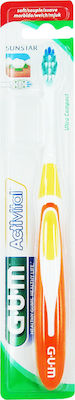 GUM Activital 585 Ultra Compact Manual Toothbrush Ultra Soft Orange 1pcs