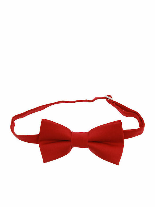 JFashion Handmade Cloth Bow Tie Red JFashion Handmade Cloth Bow Tie Red