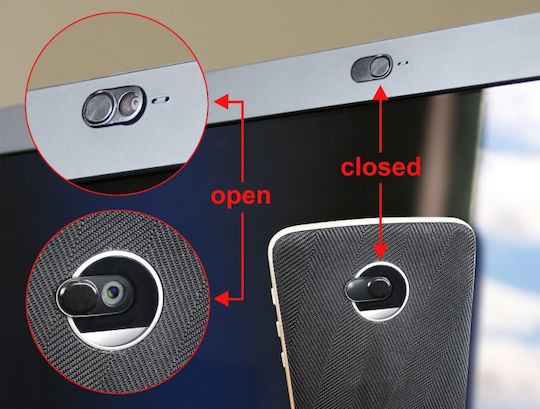 DeLock Webcam Cover Laptop Tablet Smartphone 3-pack