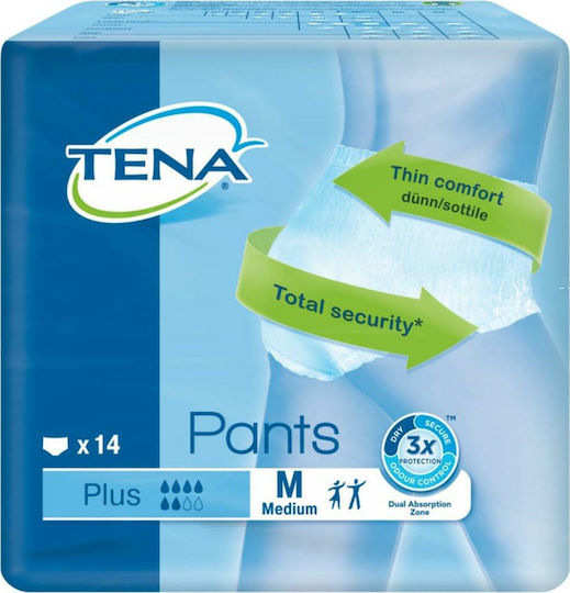 Tena Plus Incontinence Underwear 14pcs