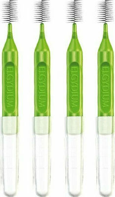 Elgydium Mono Compact Interdental Brushes 1.1mm Green 4pcs