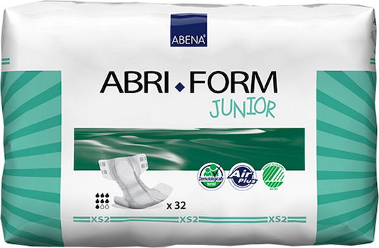Abena Abri Form Junior Scutece pentru incontinență ΧSmall în Culoarea Turcoaz 32buc