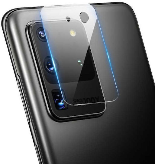 Lens Προστασία Κάμερας Tempered Glass Μαύρο για το Galaxy S20+