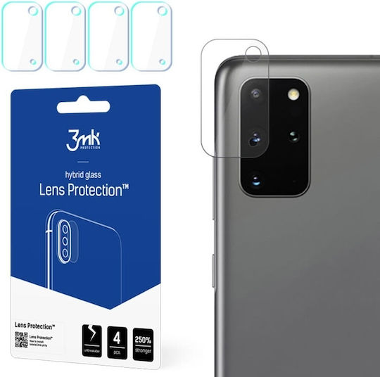 3MK Lens Kameraschutz Gehärtetes Glas Transparent für das Galaxy S20+